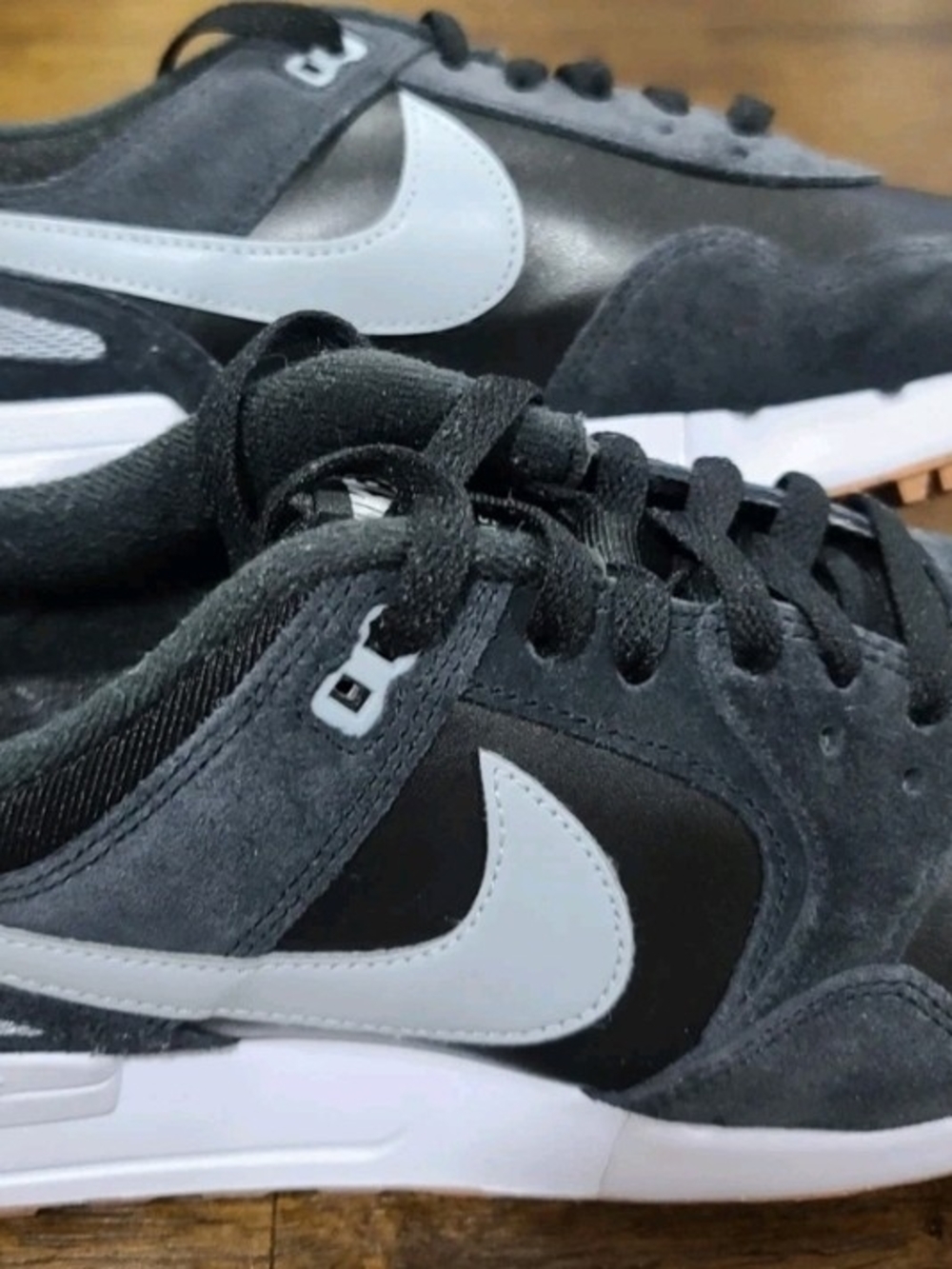 Nike Air Pegasus 89 G Golf Black/Gray/White Low Top Sneaker Men's